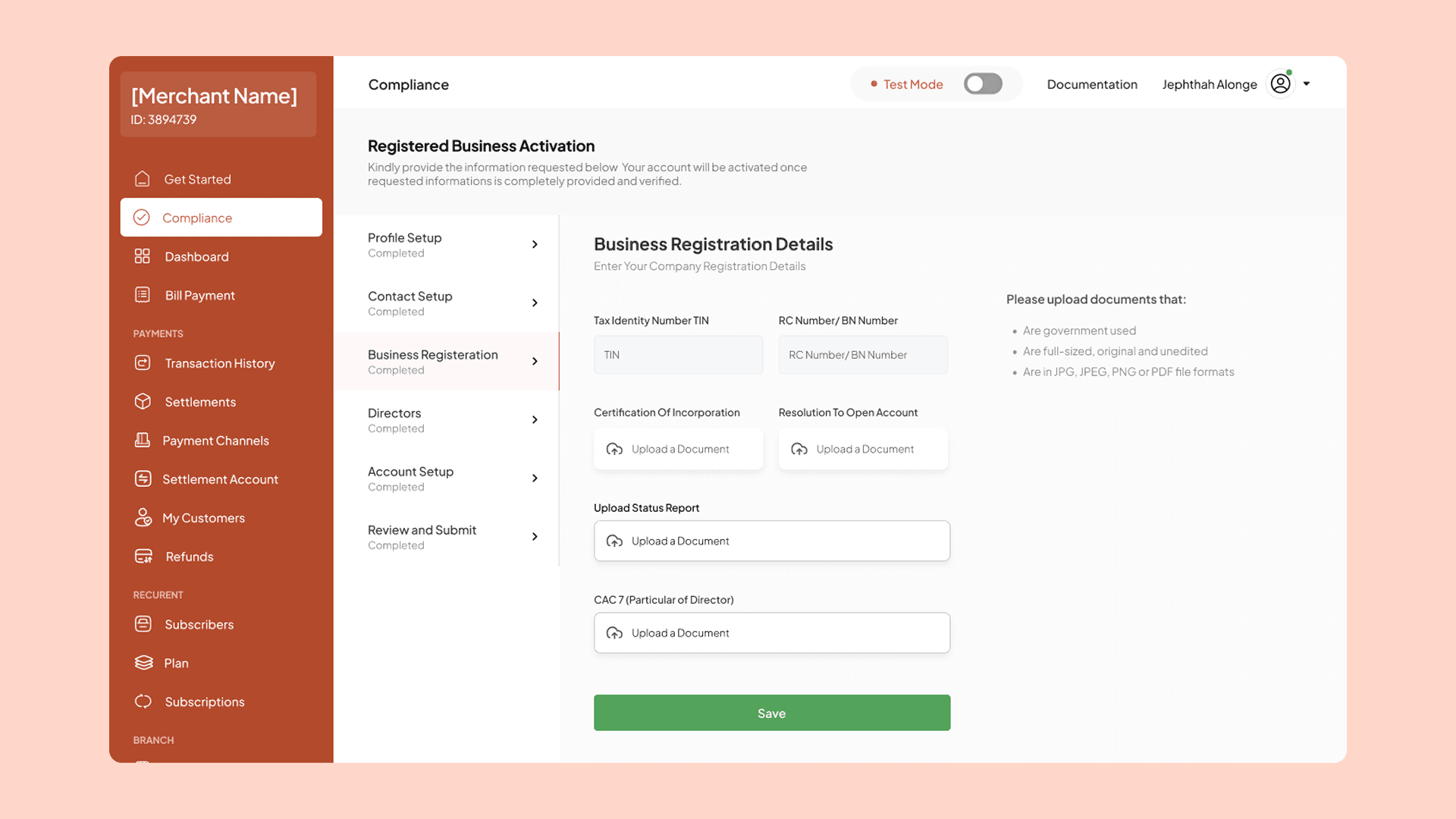 PCIDSS compliance flow — mapping every component that touched payment data through the certification audit.